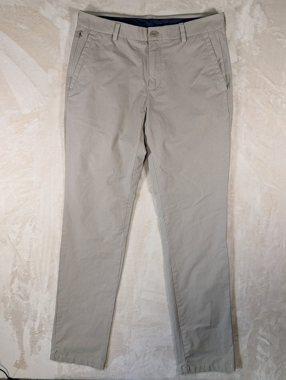 Vineyard Vines On The Go OTG Performance Chino Pants Mens 32x34 Khaki Golf